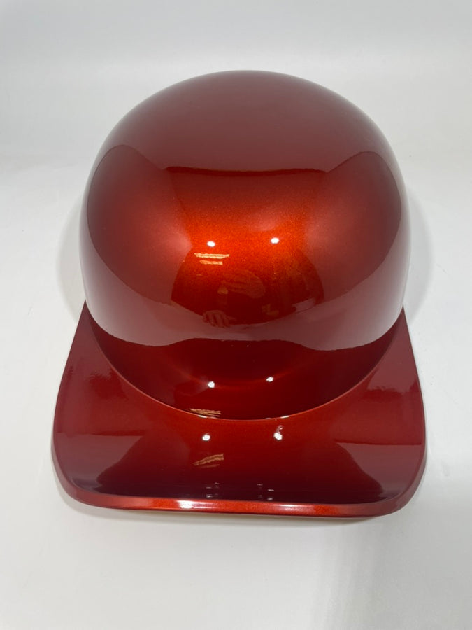 Baseball Cap Style Motorcycle Helmet Whiskey Fire