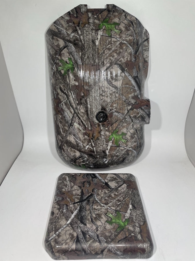 Custom HTC Camo Hydro Dipped Engine/Fuse Box Covers for Silverado, Tahoe & Cadillac