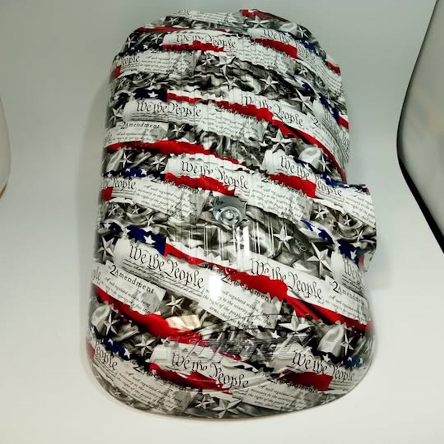 Custom We The People 2nd Amendment Hydro Dipped Engine Covers for Silverado, Tahoe & Cadillac