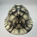 Full Brim Hard Hat Hydro Dipped Clear Lightning