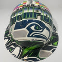 Full Brim Hard Hat Hydro Dipped Seahawks Super Bowl 60