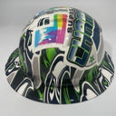 Full Brim Hard Hat Hydro Dipped Seahawks Super Bowl 60