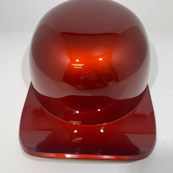 Baseball Cap Style Motorcycle Helmet Whiskey Fire