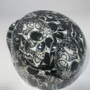 Baseball Cap Style Motorcycle Helmet Tribal Skulls