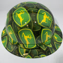 Full Brim Hard Hat Hydro Dipped John Deere