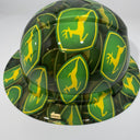 Full Brim Hard Hat Hydro Dipped John Deere