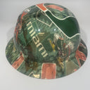 Full Brim Hard Hat Hydro Dipped Miami Hurricanes