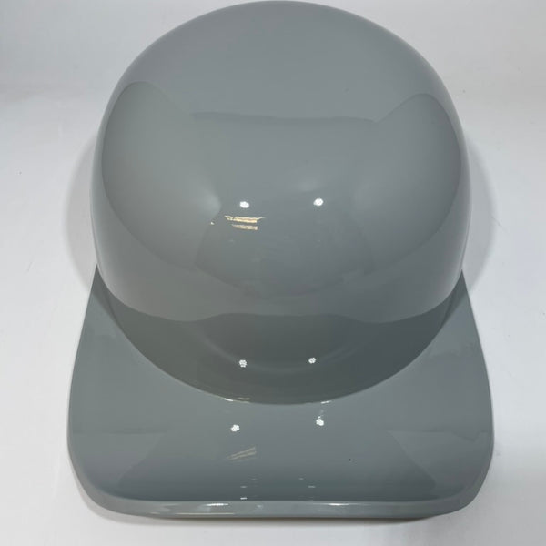 Baseball Cap Style Motorcycle Helmet Classic Grey