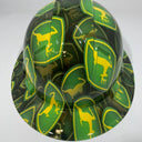 Full Brim Hard Hat Hydro Dipped John Deere