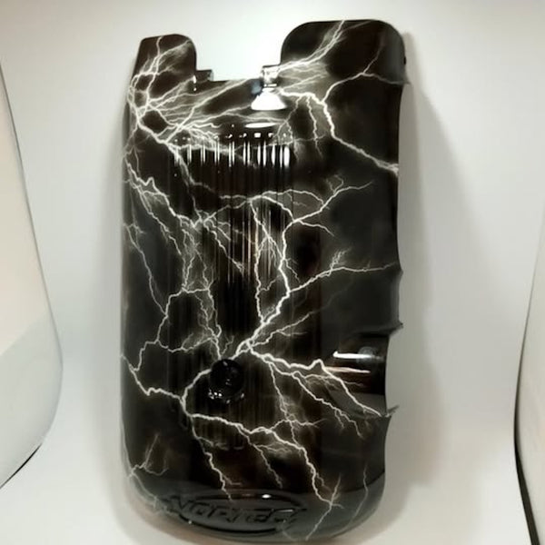 Custom Lightning Hydro Dipped Engine Covers for Silverado, Tahoe & Cadillac