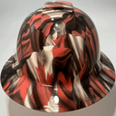 Full Brim Hard Hat Hydro Dipped CANADIAN FLAG