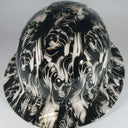 Full Brim Hard Hat Hydro Dipped HEAR SEE SPEAK NO EVIL
