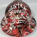 Full Brim Hard Hat Custom Hydro Dipped KANSAS CITY CHIEFS INSPIRE CHANGE