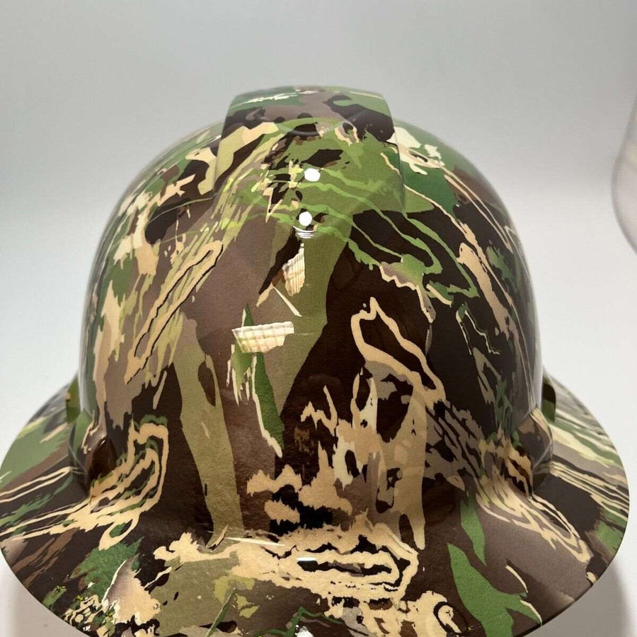 Full Brim Hard Hat Hydro Dipped Under Armour Forest Ridge Runner
