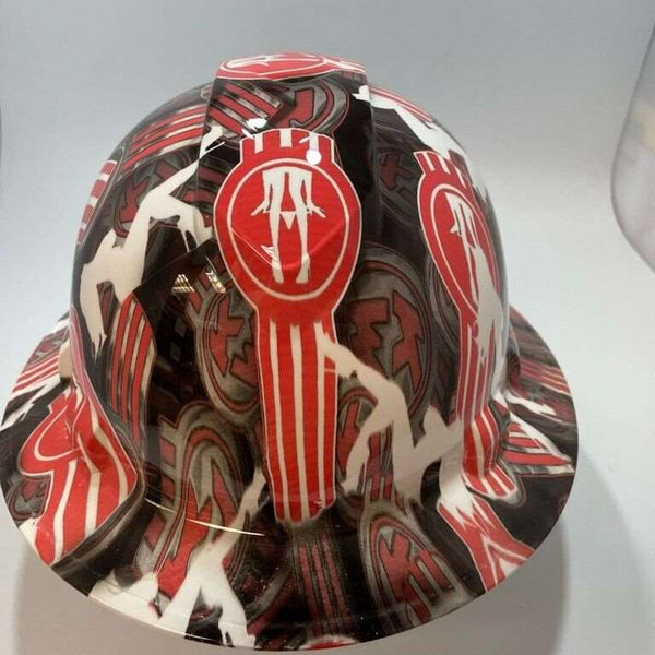 Full Brim Hard Hat Hydro Dipped KW Panty Dropper