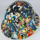 Full Brim Hard Hat Hydro Dipped BATMAN HEROES & villains