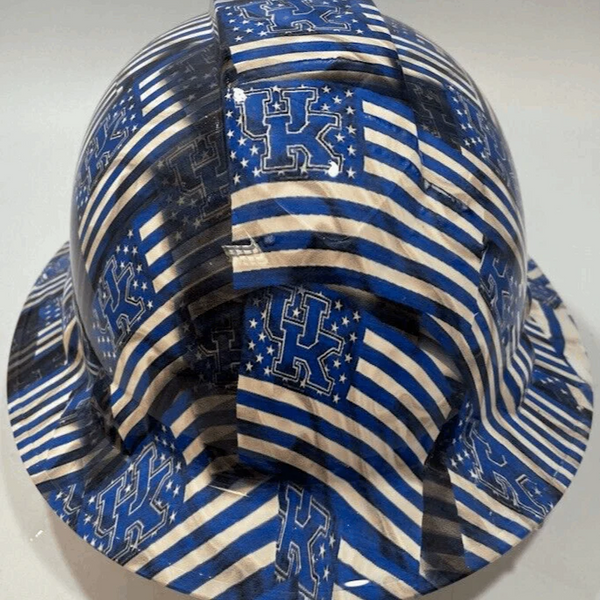 Full Brim Hard Hat Hydro Dipped Wildcat 2