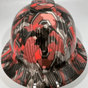 Full Brim Hard Hat Custom Hydro Dipped OHIO STATE BUCKEYES OSU CAMO