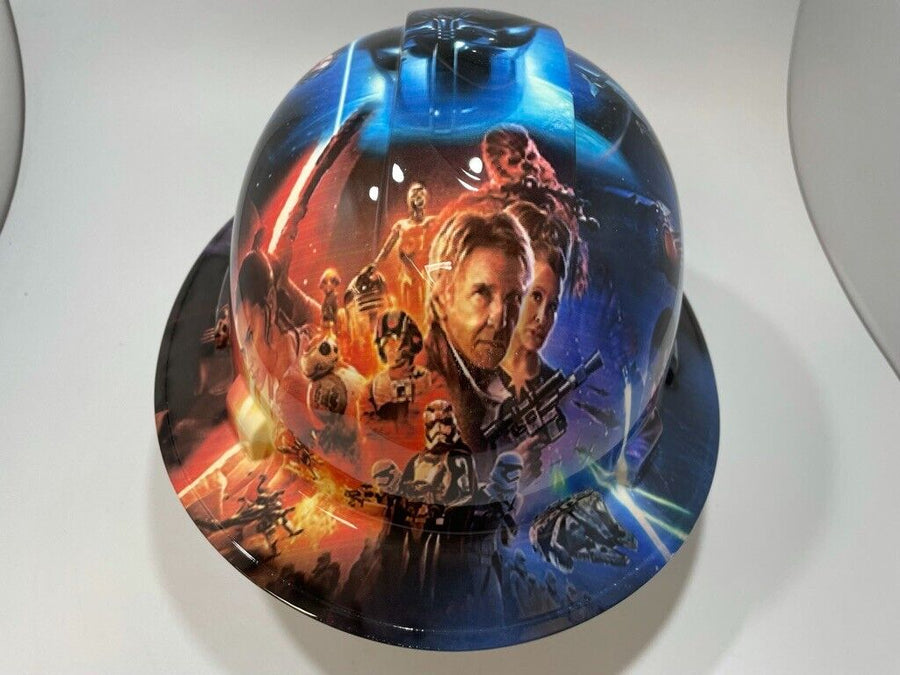 Full Brim Hard Hat Hydro Dipped Star Wars 2