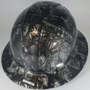Full Brim Hard Hat Hydro Dipped THE WALKING DEAD