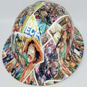 Full Brim Hard Hat Hydro Dipped ANIME STICKER BOMB
