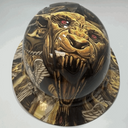 Full Brim Hard Hat Hydro Dipped Devil Dog Marines
