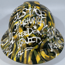 Full Brim Hard Hat Custom Hydro Dipped GREEN BAY PACKERS INSPIRE CHANGE