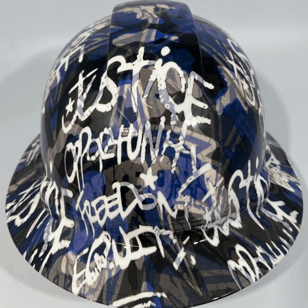 New Full Brim Hard Hat Custom Hydro Dipped DALLAS COWBOYS INSPIRE CHANGE