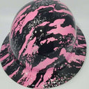 Full Brim Hard Hat Hydro Dipped PINK RIP TEAR CAMO