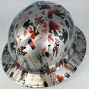 Full Brim Hard Hat Hydro Dipped HA HA HARLEY QUINN