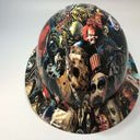 Full Brim Hard Hat Hydro Dipped Horror Movie 1