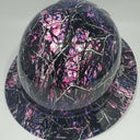 Full Brim Hard Hat Hydro Dipped MUDDY GIRL CAMO PURPLE