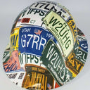 Full Brim Hard Hat Hydro Dipped LICENSE PLATES