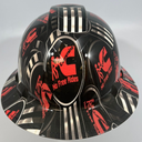 Full Brim Hard Hat Custom Hydro Dipped CUMMINS DIESEL NO FREE RIDES