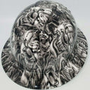 Full Brim Hard Hat Hydro Dipped BOSS SKULLS