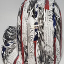 Baseball Cap Style Motorcycle Helmet WE THE PEOPLE SECOND AMENDMENT