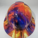 Full Brim Hard Hat Hydro Dipped Texas Flag Texas Sunset Oil Rigs