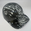 Baseball Cap Style Motorcycle Helmet F U Reaper