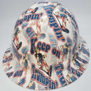 Full Brim Hard Hat Hydro Dipped Keep on Trumpin