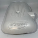 Custom White Carbon Fiber Hydro Dipped Engine Covers for Silverado, Tahoe & Cadillac