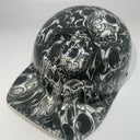 Baseball Cap Style Motorcycle Helmet Tribal Skulls