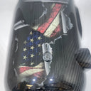 Custom Carbon Fiber American Flag Hydro Dipped Engine/Fuse Box Covers for Silverado, Tahoe &amp; Cadillac