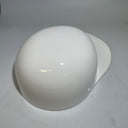 Baseball Cap Style Motorcycle Helmet Arctic White