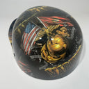 Baseball Cap Style Motorcycle Helmet Marines