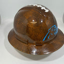 Full Brim Hard Hat Hydro Dipped Panthers Football