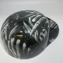 Baseball Cap Style Motorcycle Helmet F U Reaper