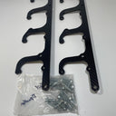Custom Carbon Fiber Hydro Dipped LS Coil Brackets Fit LSX Swap Truck 5.3L LS1 LS3 LS2 LO4 LO9 LS6 L92 L99 L33 LR4