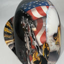 Baseball Cap Style Motorcycle Helmet RIPPING EAGLES