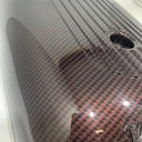 Custom Velvet Red Carbon Fiber Hydro Dipped Engine/Fuse Box Covers for Silverado, Tahoe &amp; Cadillac