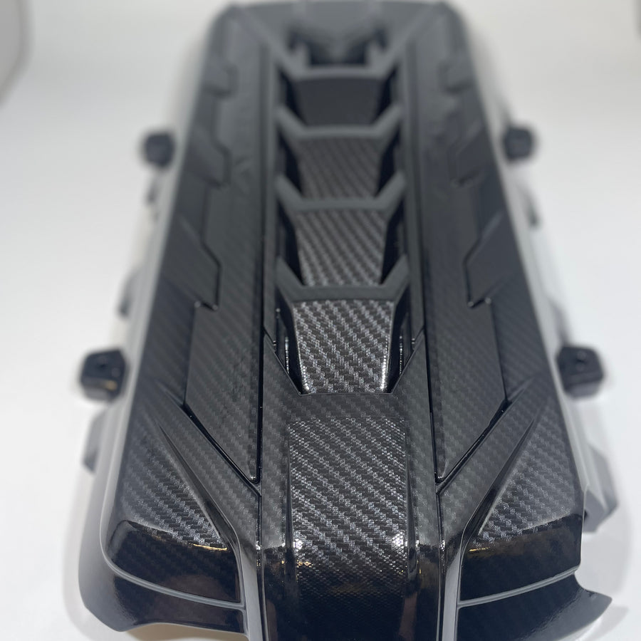C8 CORVETTE LT2 ENGINE COVER Hydro Dipped Carbon Fiber 2020-2026